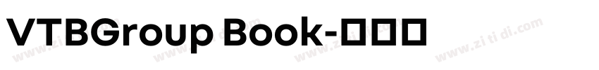 VTBGroup Book字体转换